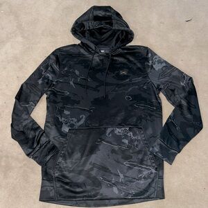 Under Armour hoodie men’s Small black/gray pattern